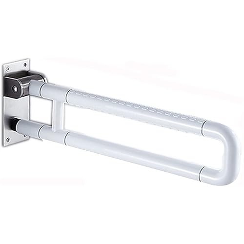 HANDIYA Bathroom Handle Folding Stainless Steel Grab Bar Wall-Mounted Safety Support Hand Rail Towel Rail
