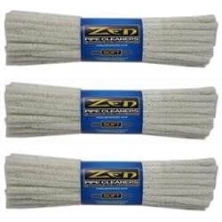 3 X 3 Bundles Zen Pipe Cleaners - Soft - 396 Total Count