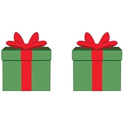 Kheper Games Holiday Giftbox Edible Nipple Pasties - Green and Red