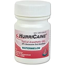 HurriCaine Topical Anesthetic Gel Watermelon - 1 oz