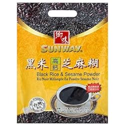 Sunway Black Rice & Sesame Powder 13.54oz 12 Sacthes 1 Pack