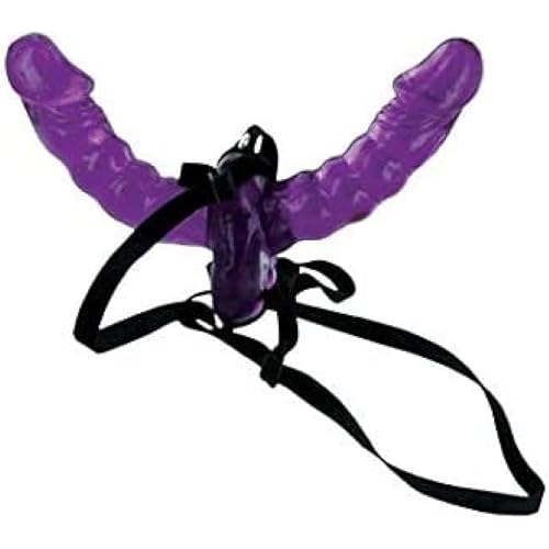 Pipedream Fetish Fantasy Double Delight Strap-on with Free Love Mask