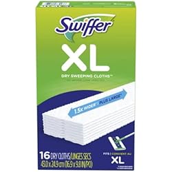 Swiffer Sweeper X-Large Disposable Sweeping Cloths, 16-Count Boxes Pack of 3