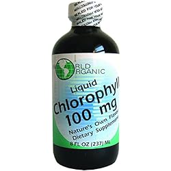 World Organics Chlorophyll, 100 mg, Liquid 8 FL Oz