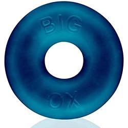 Oxballs Big OX Cockring Super Mega Stretch C Ring Silicone TPR Space Blue