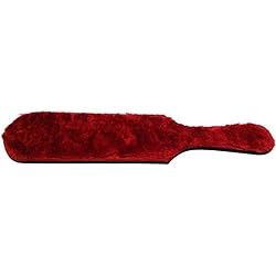 Rouge Paddle with Fur Red Black