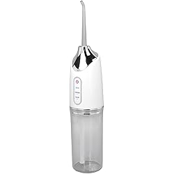 Electric Oral Irrigator, Remove Dirt 360° Rotating 4 Tips Dental Oral er Waterproof Prevent Gingivitis for Home Use