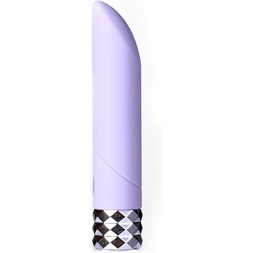 Maia Toys Angel Crystal Gem Supercharged Bullet Vibrator, Purple
