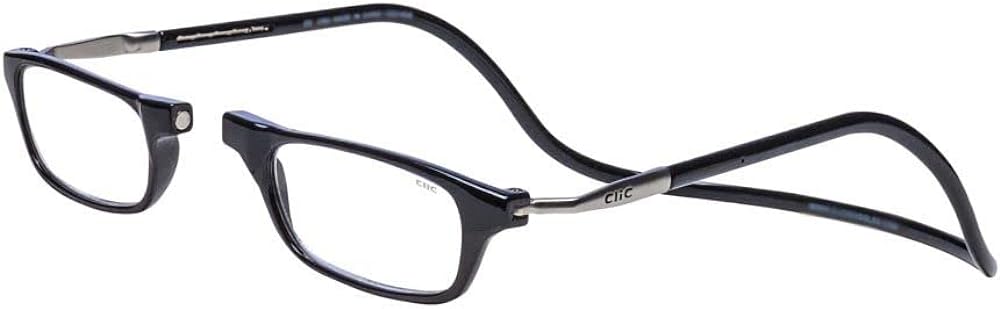 CliC Magnetic Reading Glasses Long Temples, Computer Readers, Replaceable Lens, Original Long
