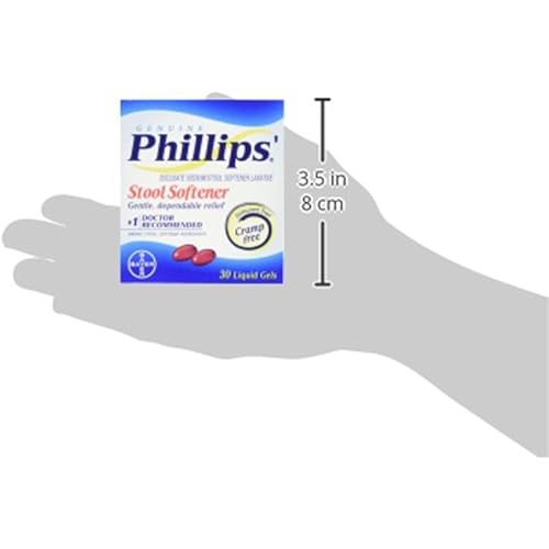 Phillips' Stool Softener Liquid Gels, 30 Count - Pack of 1