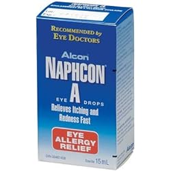 Alcon Naphcon Eye Drops, Allergy Relief 15 ml