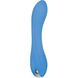 Evolved Love Is Back - Blue Crush - Petite Rechargeable Silicone 10 Function Vibrator - Blue