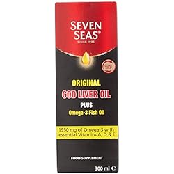 Seven Seas Cod Liver Oil Range Traditional Liquid 300mls by Seven Seas