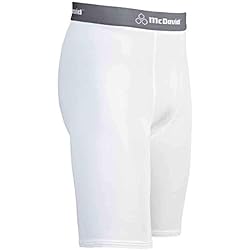 McDavid Compression Shorts 810, White, XLarge