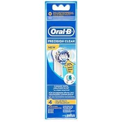 Braun Oral-b Precision Clean Pack of 4 Electric Toothbrush Brush Heads Eb20-4 Best Gift for Everyone Love Health Fast Shipping Ship Worlwide