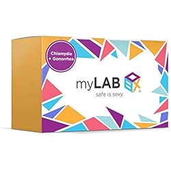 myLAB Box At Home STD Test for MEN - Discreet Mail-In Kit - Lab Certified Results in 3-5 Days Chlamydia Gonorrhea,12601