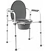 Commode, 3-in-1, Steel, Microban