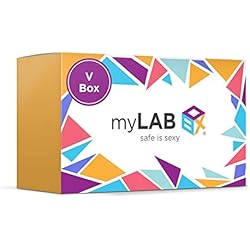 myLAB Box STD at Home Test for Women Chlamydia, Gonorrhea, Trichomoniasis Trich, Yeast Infection, Bacterial Vaginosis BV CLIA Lab Certified Results