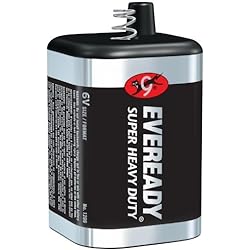 Eveready 6 Volt Lantern Battery 1209 Pack of 3