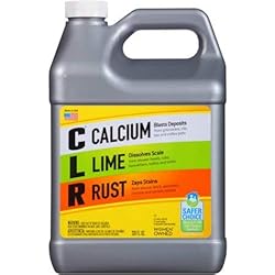 CLR Calcium, Lime & Rust Remover, Biodegradable, 1 Gallon Bottle, 128 Oz