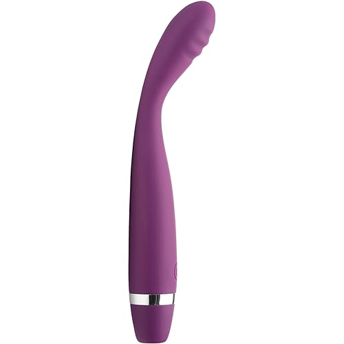 Inmi Slim-G Pleaser 10X Flexible Premium Silicone Pinpoint G Spot Vibe | Adult Sex Toy with 3 Speeds 7 Vibration Patterns for Women | Seamless & Rechargeable Waterproof Clitoral G-Spot Stimulator