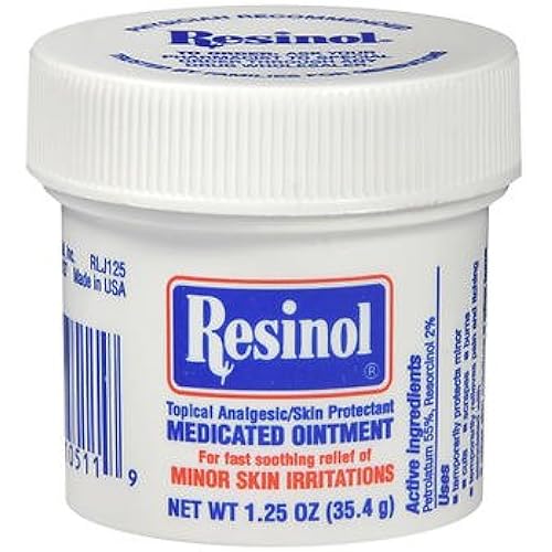 Resinol Topical AnalgesicSkin Protectant Medicated Ointment - 1.25 oz, Pack of 6