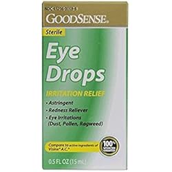 Goodsense Eye Drops Ac Irritation Relief, Green, 0.5 Fluid Ounce