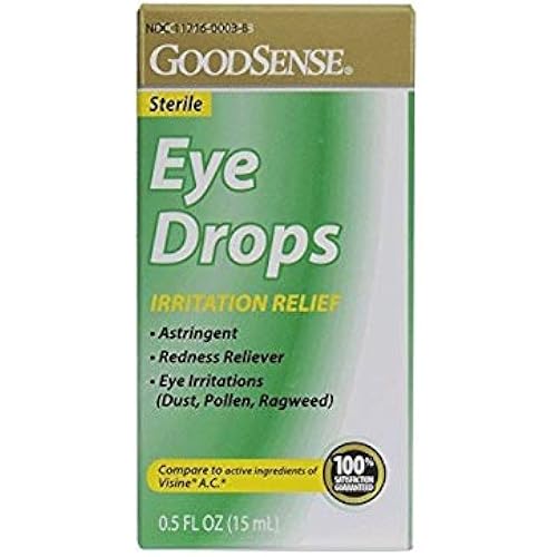 Goodsense Eye Drops Ac Irritation Relief, Green, 0.5 Fluid Ounce