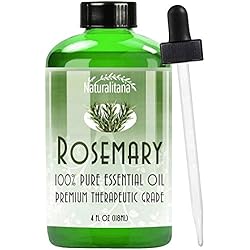 Best Rosemary Essential Oil 4oz Bulk Rosemary Oil Aromatherapy Rosemary Essential Oil for Diffuser, Soap, Bath Bombs, Candles, and More