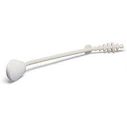 SP Ableware Lotion Applicator with 12-Inch Long Ribbed Handle - White 741330000