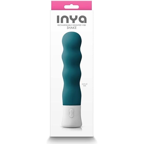 Inya Shake Rechargeable Silicone Vibrator Teal