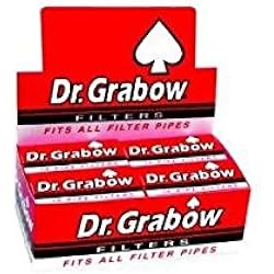 Dr. Grabow Pipe Filters - 12 Boxes of 10 Filters