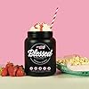 BLESSED Plant Based Protein Powder – 23 Grams, All Natural Vegan Friendly Pea Protein Powder, Gluten Free, Dairy Free & Soy Free, 15 Serves Strawberry Mylk