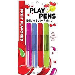 Hott Products Play Pens, Body Paint, 4 Count Pack of 1