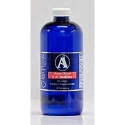 Angstrom Minerals Liquid Ionic Iodine 20ppm 16oz. Bottle