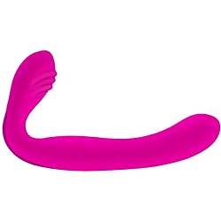 Aubreyobbins Silicone Waterproof USB Rechargeable Design 30 Mode Hight Speeds Real Body Shaking Experience Massage Toy Red