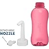 Neti Pot Squeeze Bottle with 5 Neti Salt Packets – Large 11 oz . Easy Nasal Wash with Manual On and Off Button - Sinus Rinse and Irrigation System