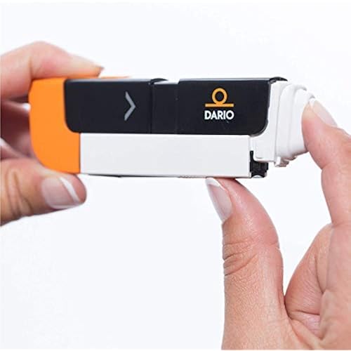 Dario 200 Blood Glucose Test Strips for The Dario and Dario LC Blood Glucose Monitoring System. Great for Diabetics to Keep Track of Blood Sugar Levels 200