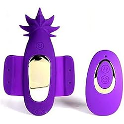 Maia Toys Sativa-shaped-10-Function Remote Control Panty Vibrator Purple