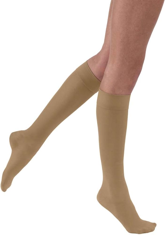 JOBST UltraSheer Compression Stockings, 8-15 mmHg, Knee High, Closed Toe