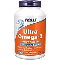 NOW Foods - Ultra Omega-3 500 EPA250 DHA - 180 Softgels