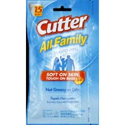 Cutter All Family Mosquito Wipes - 2pc