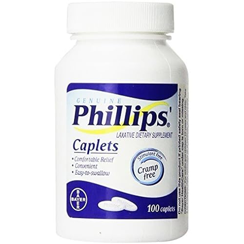 Phillips' Laxative Caplets 100-Count by Phillips&#39