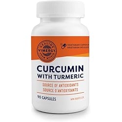 Vimergy Curcumin with Turmeric – Immune System Supplement for Cellular Health – Liquid Capsules - Non-GMO, Gluten-Free, Soy-Free, Kosher, Vegan & Paleo Friendly 90 ct
