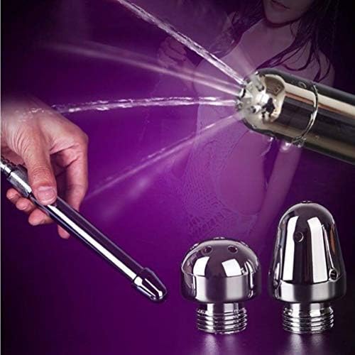 Shower Douche Enema Kit with Hook up- 3 Heads Shower Douche Cleansing System,Regulator and 59inch Hose