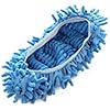 mumisuto Mop Slippers Shoes,1Pc Mop Shoes Cover Multi Function Duster Mop Slippers Shoes Cover Washable Reusable Mop Slippers Floor Cleaning Shoes for Bathroom Office Kitchen Blue