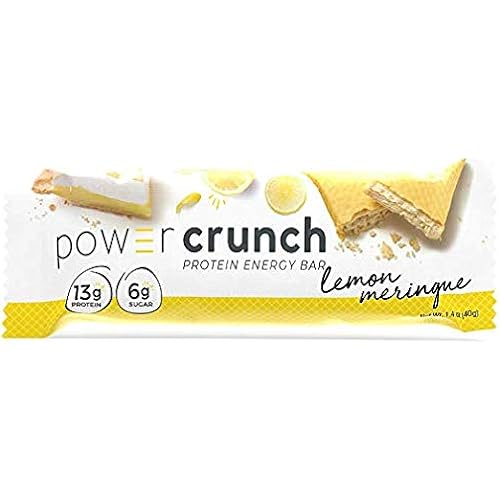 Power Crunch High Protein Energy Snack Bar 20 Count Lemon Meringue