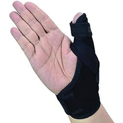 U.S. Solid Thumb Spica Splint- Thumb Brace for Arthritis or Soft Tissue Injuries, Lightweight and Breathable, Stabilizing and not Restrictive, Fits Both Hands, a Product SmallMedium