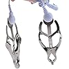 WALLER PAA] Electric Shock Nipple Clamps Female Breast Clip Clit Clamp Adult SM Game Sex Toy