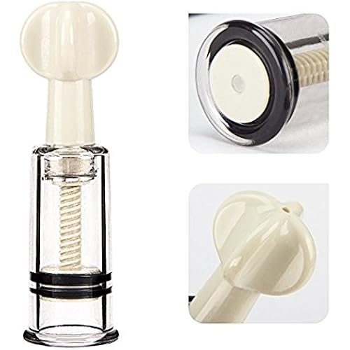 Angel Kiss 2pcsSet Twist Up Manual Vacuum Natural Nipple Correction Cup for Flat and Inverted Nipples for Proper Latch-on New Borns